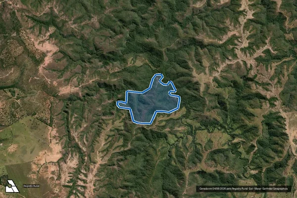 Imagem de satélite de FAZENDA SANTA QUITÉRIA - FAZENDA SANTA QUITÉRIA em Morada Nova de Minas - MG
