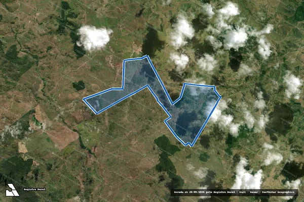 Imagem de satélite de FAZENDA CONJUNTO BOA VISTA E NOVA OLINDA - 001 em Itambé - BA