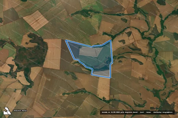 Imagem de satélite de FAZENDA CAMPANHA E CAMPO GRANDE - 001 em Itumbiara - GO