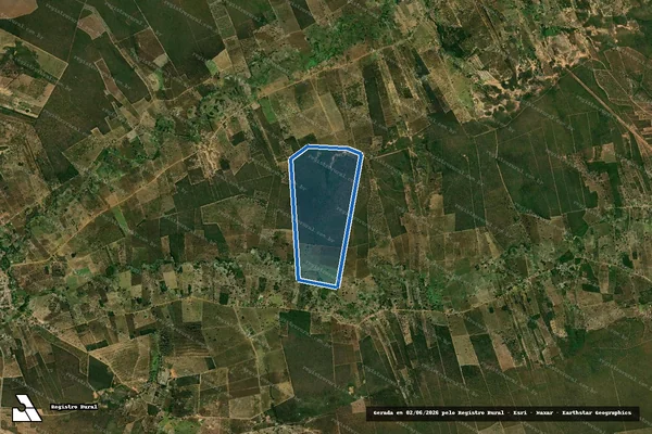 Imagem de satélite de VARZEA GRANDE - Parcela 1 em Cristópolis - BA