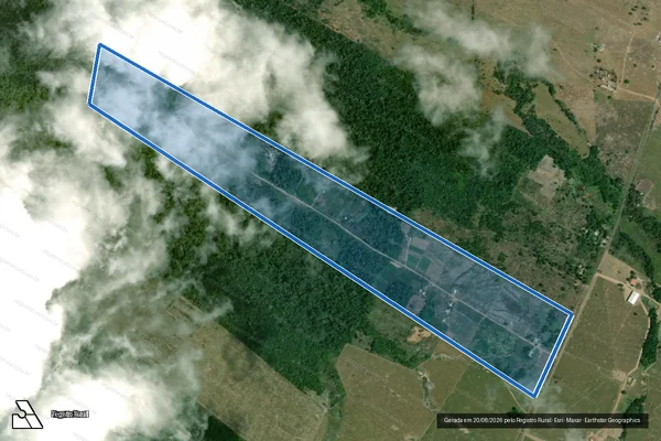 Imagem de satélite de LOTE 336 (VIC.07 APIAÚ) / Parte 1