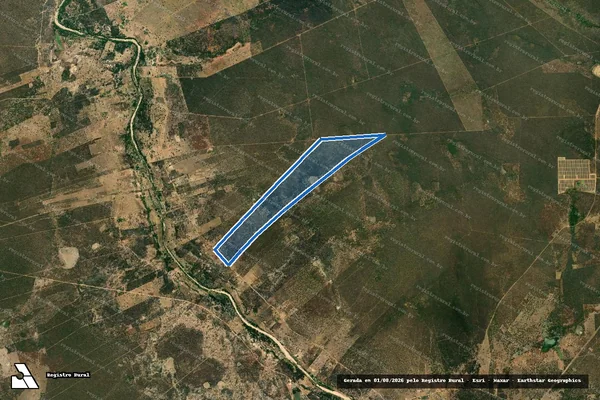 Imagem de satélite de Fazenda Taquaritinga - Parte 2 em Oliveira dos Brejinhos - BA