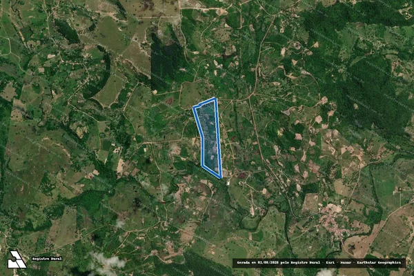 Imagem de satélite de Fazenda Flexas II - Fazenda Flexas II em Catu - BA