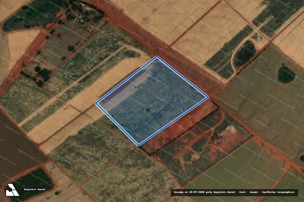 Imagem de satélite de Fazenda Coqueiros - PARTE 1 em Orindiúva - SP