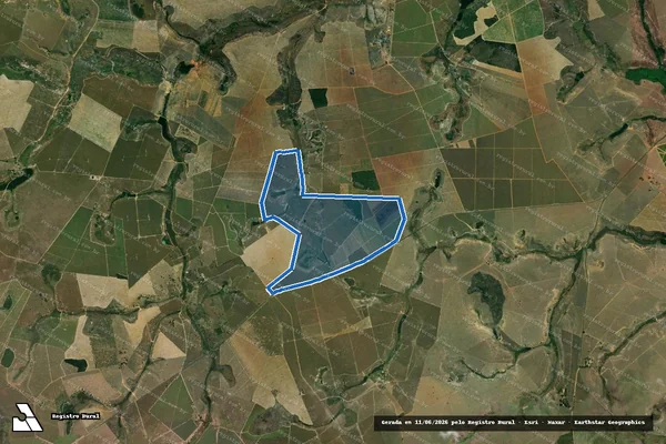Imagem de satélite de FAZENDA CONJUNTO FLORESTA II - Gleba A em Lajedão - BA