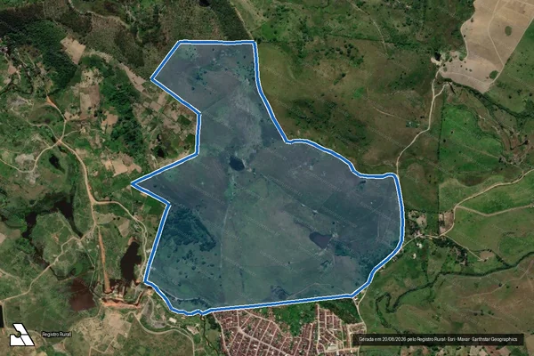 Imagem de satélite de FAZENDA AURORA - Parcela 1 em Barra de Guabiraba - PE