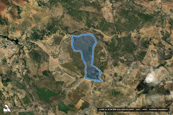 Imagem de satélite de FAZENDA NOVA FLORESTA - Parte 1 em Planaltino - BA