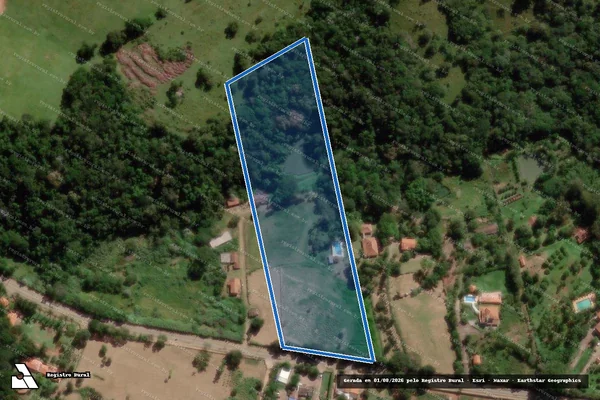 Imagem de satélite de Sítio Boa Vida - Mat. 20.284 ? Chácara 67 em Vinhedo - SP
