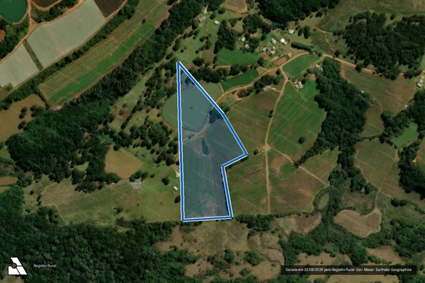 Imagem de satélite de Fazenda Pinheiro Grosso - PARTE 1 em Monte Alegre dos Campos - RS