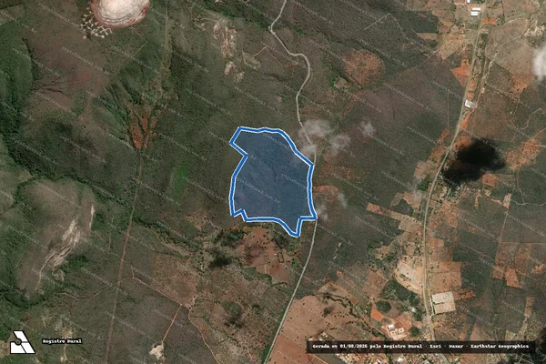 Imagem de satélite de FAZENDA VISÃO - FAZENDA VISÃO em Brumado - BA