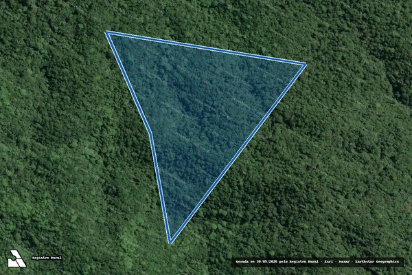 Imagem de satélite de Fazenda Folha Larga II - Gleba A4 em Cananéia - SP