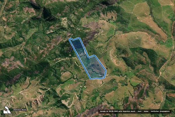 Imagem de satélite de RANCHO LIBERDADE - Parte 1 em Galiléia - MG