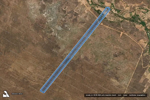 Imagem de satélite de ANGICO DO COTOVELO - Parte 1 em Socorro do Piauí - PI