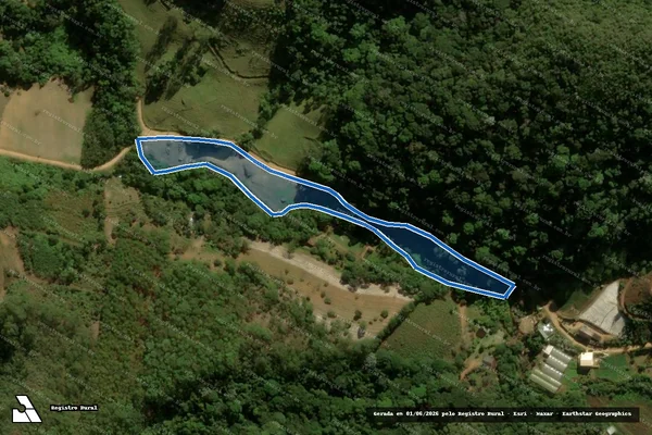 Imagem de satélite de SITIO CANAL - SITIO CANAL em Alfredo Chaves - ES