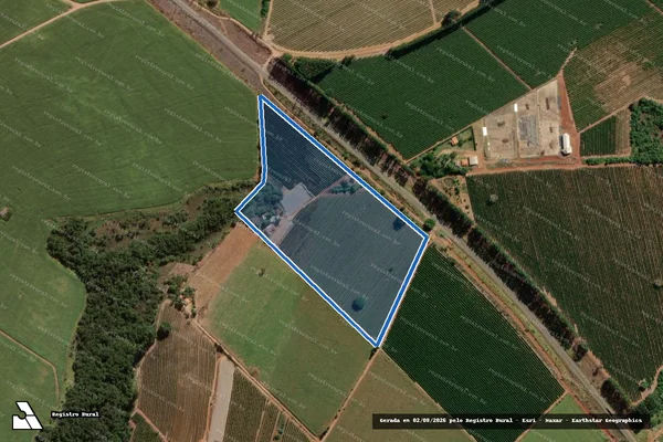 Imagem de satélite de Lote 32 Gleba A ? PA Quebra Anzol - Parte 01 em Serra do Salitre - MG