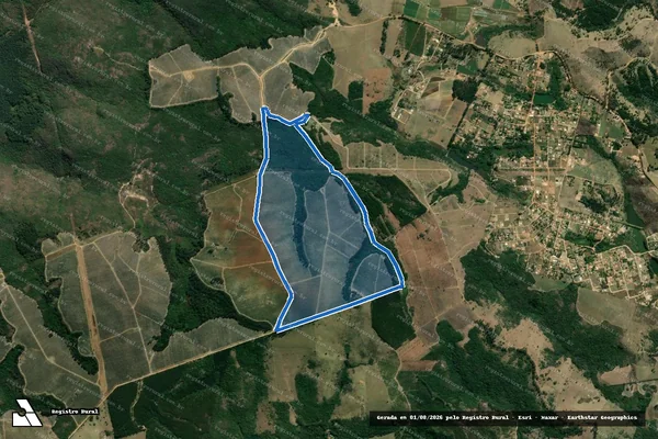 Imagem de satélite de Fazenda Santa Maria - Gleba H2 em Votorantim - SP