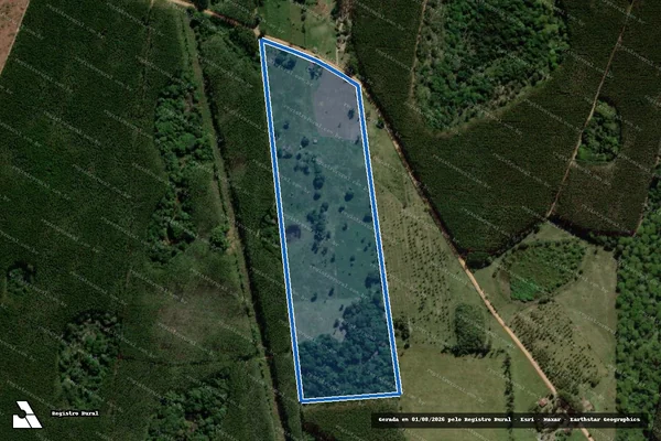 Imagem de satélite de FAZENDA SONHO MEU - FAZENDA SONHO MEU em Prado - BA