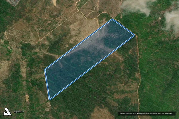 Imagem de satélite de P.A AGUA FRIA / FAZENDA BEZERRA / LOTE 108 /  PARCELA 02