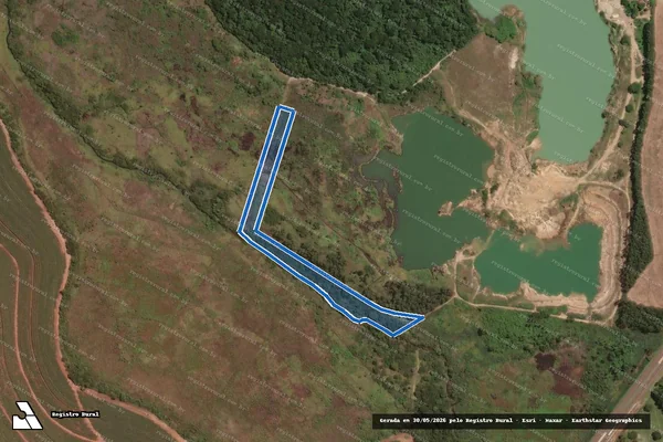 Imagem de satélite de SÍTIO AGUAS CLARAS - SÍTIO AGUAS CLARAS em Américo Brasiliense - SP