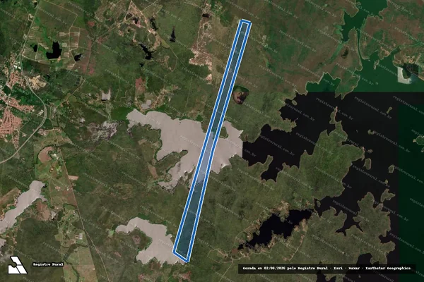 Imagem de satélite de Fazenda Itapó - PARTE 1 em Pacatuba - CE