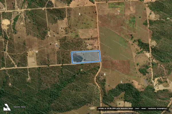 Imagem de satélite de FAZENDA ÁGUA VIVA - CHÁCARA 05 em Alexânia - GO