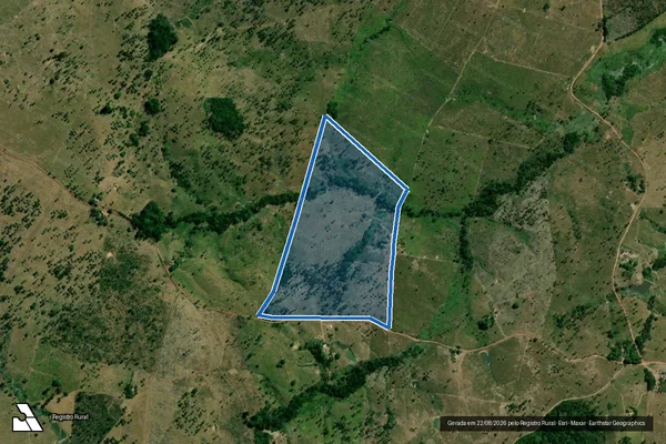 Imagem de satélite de PA OITO BARRACAS_LOTE 53 - LOTE 53 em São Domingos do Araguaia - PA