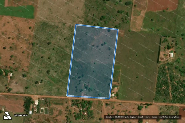 Imagem de satélite de FAZENDA QUERÊNCIA - LOTE 157 em Amambai - MS