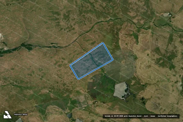 Imagem de satélite de ESTÂNCIA SANTA HELENA - Parte 4 em Sant'Ana do Livramento - RS
