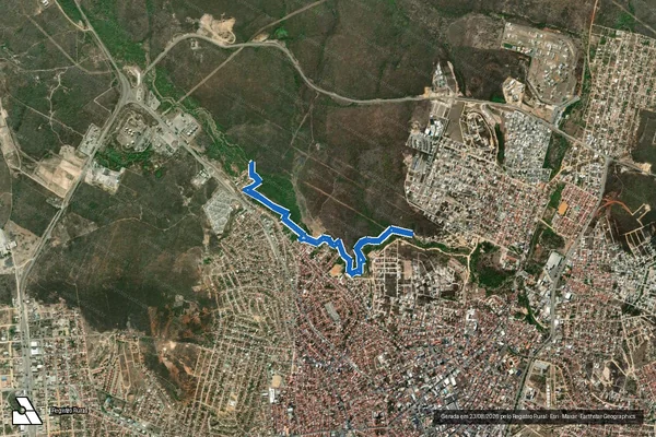 Imagem de satélite de Fazenda Pirajá – Parte 14 / Fazenda Pirajá – Parte 14 em Jequié - BA