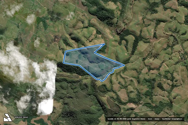 Imagem de satélite de Fazenda Primor - Parcela 1 em Campos dos Goytacazes - RJ