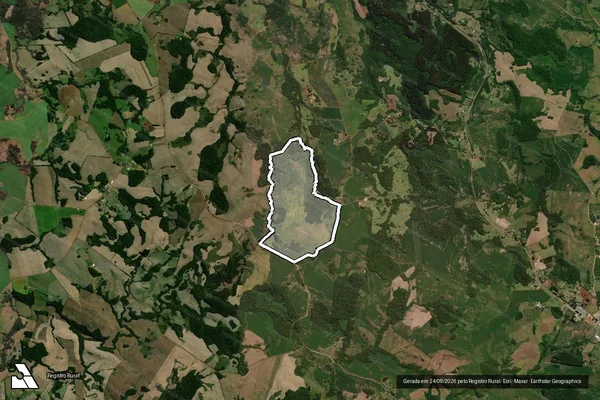 Imagem de satélite de FAZENDA UMBU - GLEBA A em Soledade - RS