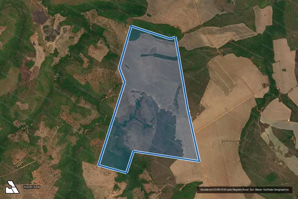 Imagem de satélite de FAZENDA GAMELEIRA - LOTE 170 DO LOTEAMENTO SERRA DO LAJEADO 4ª ETAPA - 001 em Aparecida do Rio Negro - TO