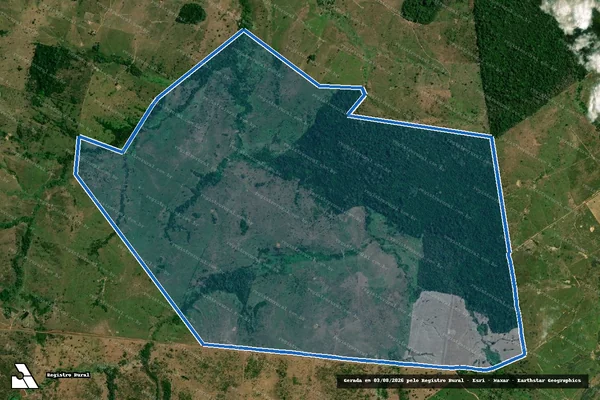 Imagem de satélite de FAZENDA BOA ESPERANÇA - PARCELA 02 em Piçarra - PA