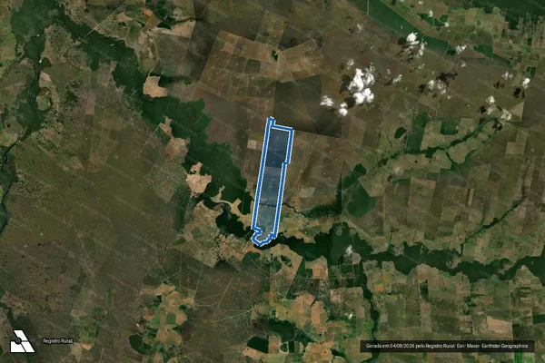 Imagem de satélite de FAZENDA MINAS GERAIS - FAZENDA SÃO LUIZ em Vila Bela da Santíssima Trindade - MT