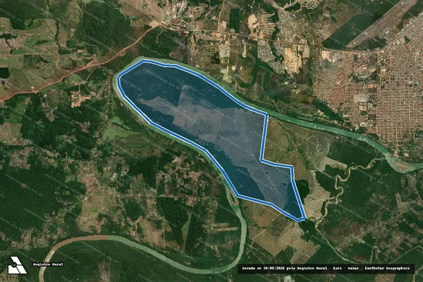 Imagem de satélite de FAZENDA VOLTA GRANDE em Marabá - PA