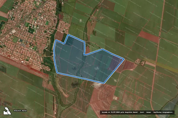 Imagem de satélite de SITIO TARUMÃ - SITIO_TARUMA em Tarumã - SP