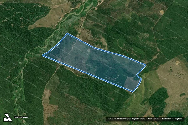 Imagem de satélite de Fazenda Alto Bonito - Fazenda Alto Bonito em Brejo de Areia - MA