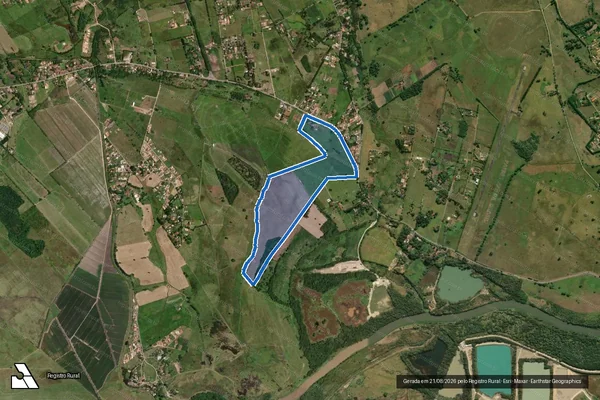 Imagem de satélite de Agropecuária Colorado - Agropecuária Colorado em Pindamonhangaba - SP