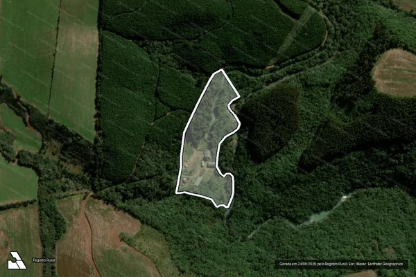 Imagem de satélite de CAMPINA DE SANTA MARIA - AREA A - Parte 1 em Santa Maria do Oeste - PR