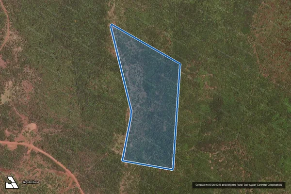 Imagem de satélite de AGUA FRIA DATA: SAO FELIPE - Parte 1 em Cabeceiras do Piauí - PI