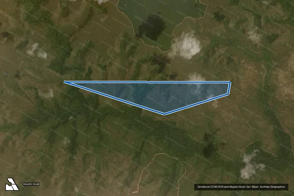 Imagem de satélite de Fazenda Catuaí Norte - Única em Tasso Fragoso - MA