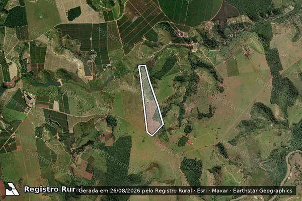 Imagem de satélite de Sítio Vista do Sossego - Parte 1 em São Mateus - ES
