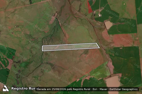 Imagem de satélite de Santo Inácio - Santo Inácio em São Borja - RS