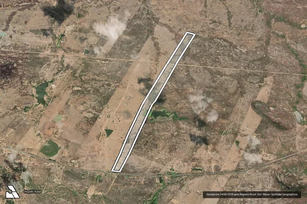 Imagem de satélite de FAZENDA VASCON - Parte 1 em Irauçuba - CE