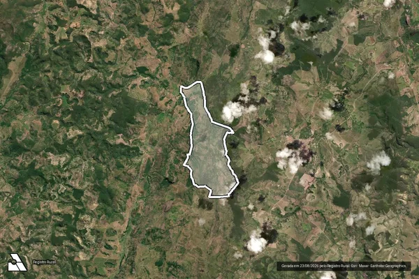 Imagem de satélite de Fazenda São Luiz - Parte 1 em Rubim - MG