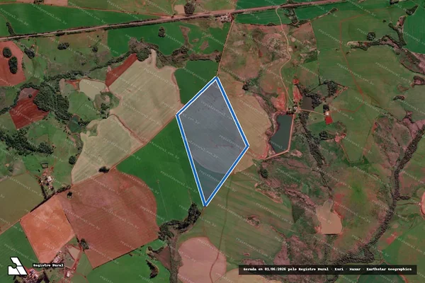 Imagem de satélite de Fazenda Coqueiro - Parte 1 em São Luiz Gonzaga - RS