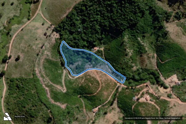 Imagem de satélite de CABECEIRA DO CORREGO AGUA BOA - Parte 1 em Água Boa - MG