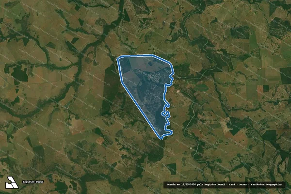 Imagem de satélite de Fazenda Aruanã - Parte 1 em Bonito - MS