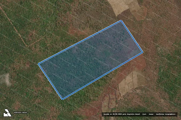 Imagem de satélite de Cipó - Parte 1 em Caxingó - PI