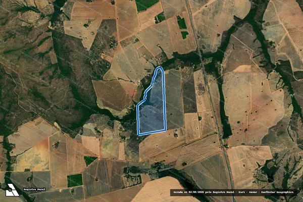 Imagem de satélite de LOTE - 19 - PROJETO DE ASSENTAMENTO ACANJARANA - LOTE - 19 - PROJETO DE ASSENTAMENTO ACANJARANA em Vila Propício - GO